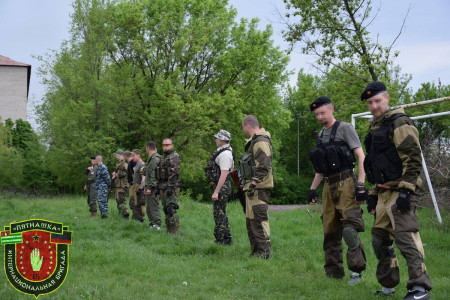 Czech-Slovak Unit Fighting on DPR Side