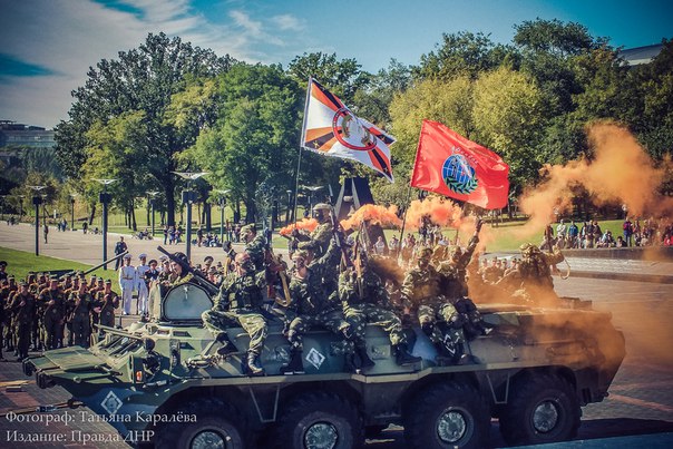 First 125 Cadets of Donetsk Military Academy Took Oath for DPR (Photos)