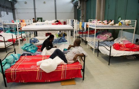 Refugees in Munich's Bayernkasern