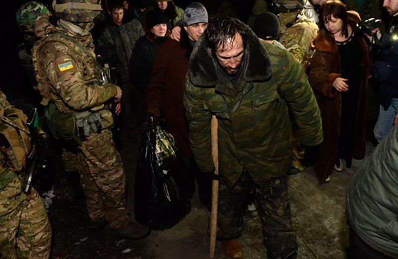 Prisoner exchange with Kiev and DPR. AFP PHOTO / VASILY MAXIMOV © AFP