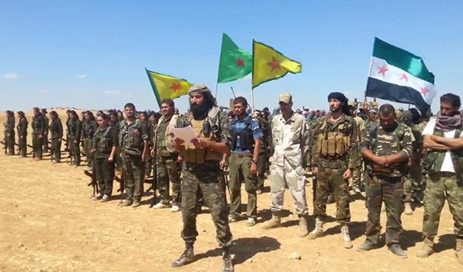 More than 5000 opposition fighters joined forces with Assad's army to fight the Islamic State