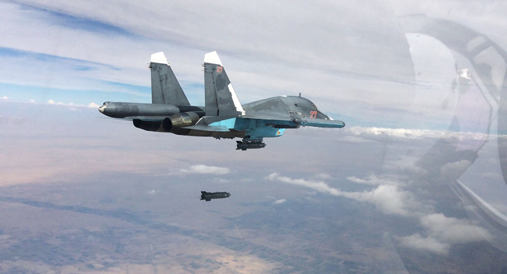 Russian Warplanes Targeting Fleeing Terrorists in Latakia