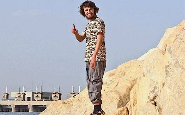 Identity of first white British ISIS fighter revealed