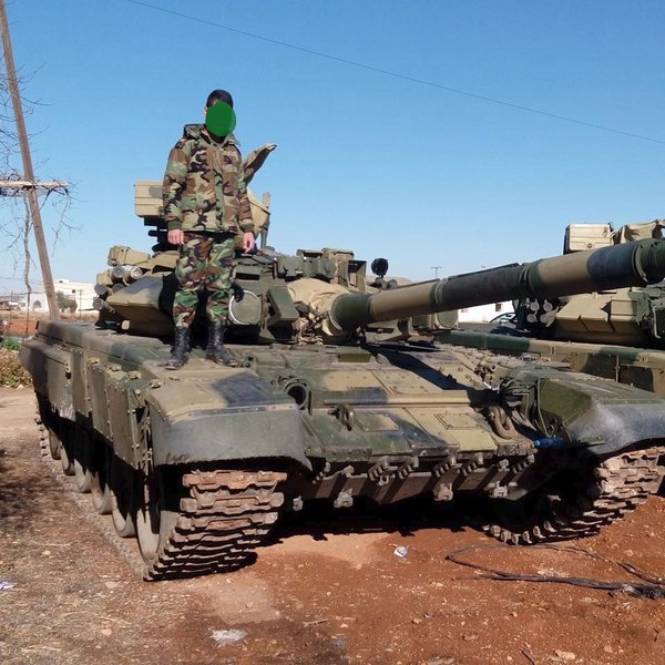 Photo: Russian T-90 in Syria