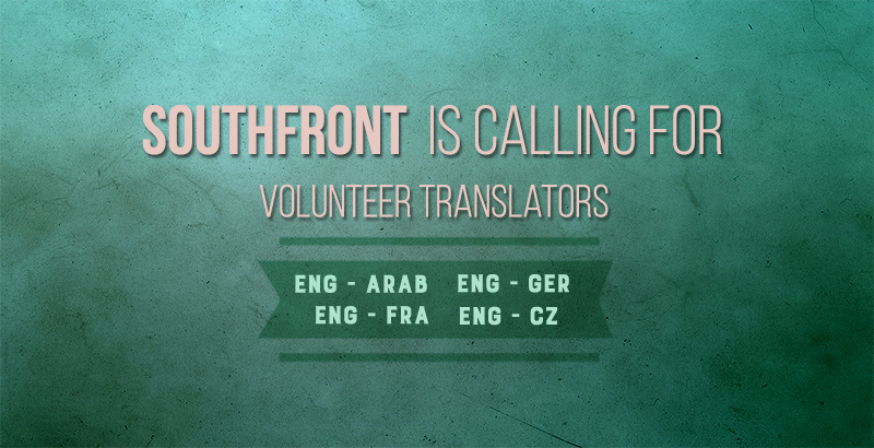 SouthFront Is Calling for Volunteer Translators