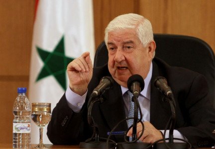 Syria's FM, Walid Muallem