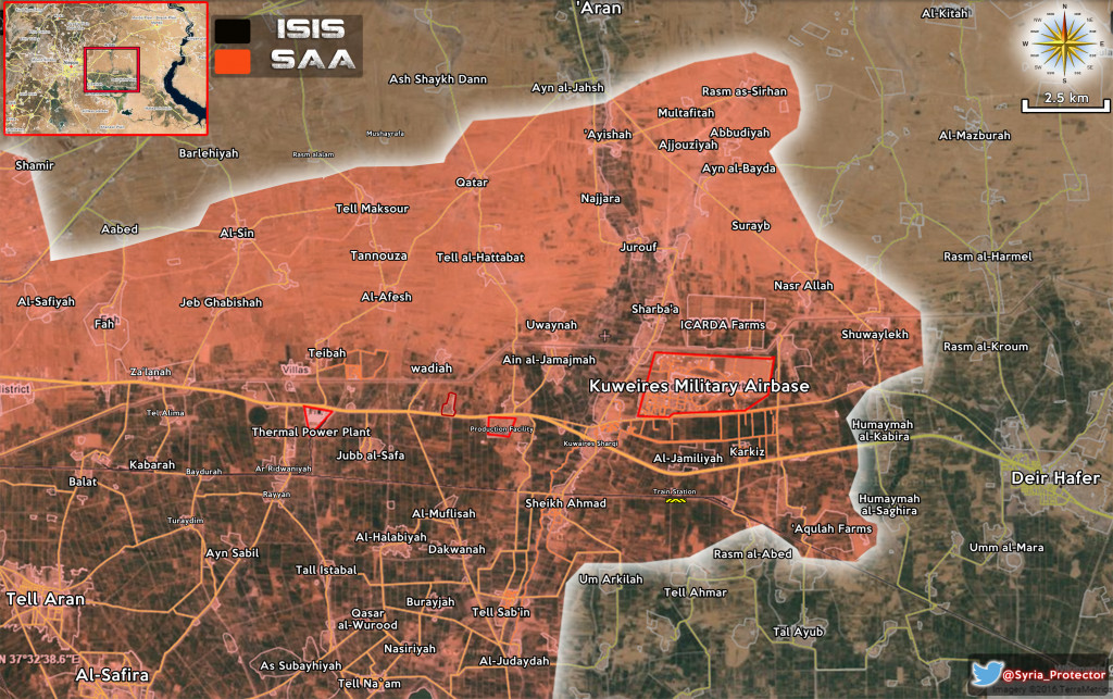 Battle for Al-Safira Plains in East Aleppo is Over