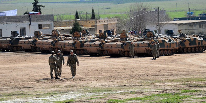 A recent photograph of a mechanized unit equipped with ACV-15s assembled in the Turkish town of Suruc, approximately 100 miles north of the Syrian city and stronghold of ISIS, Raqqa.