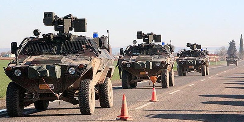 Cobras being utilized by a Turkish Army Border Brigade in southern Turkey.