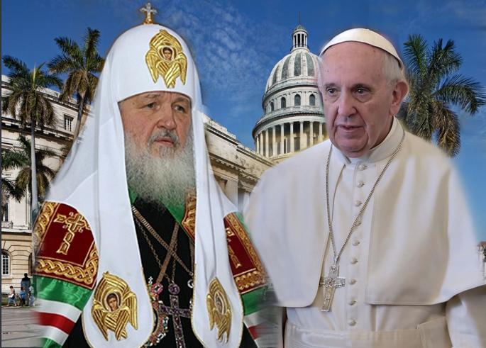 Analysts: Meeting between the Patriarch Kirill and the Pope Francis is historic but also symbollic