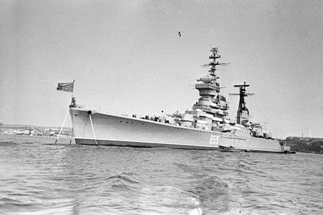 Admiral Ushakov cruiser, 1974.  Source: N. Verinchuk / RIA Novosti