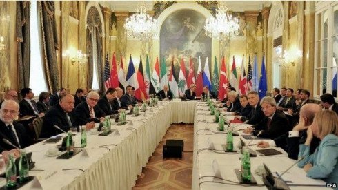 Vienna briefing regarding Syrian conflict