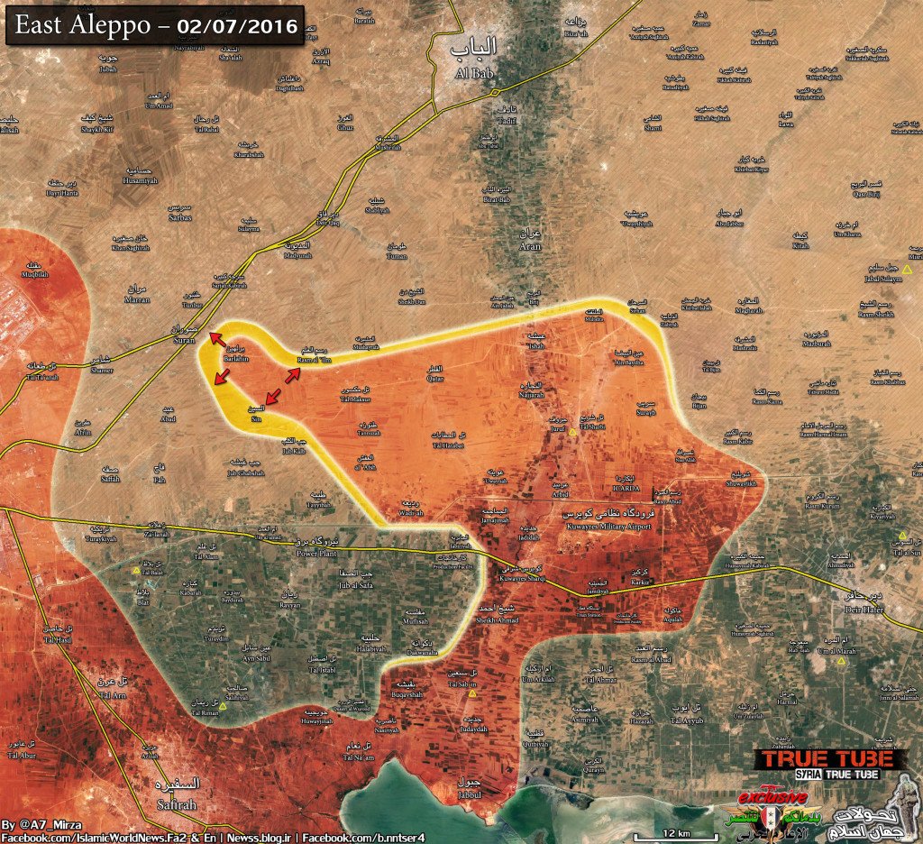 East Aleppo 12km cut1 7feb 18bahman