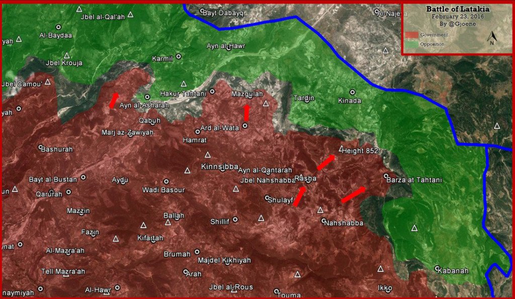 Latakia-Map