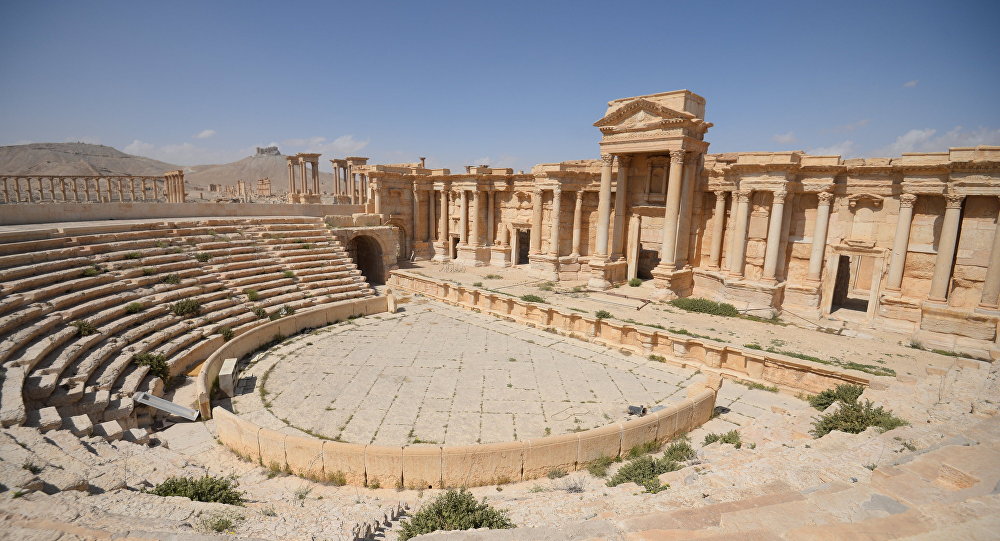 Syria: Russians Clearing Mines in Palmyra