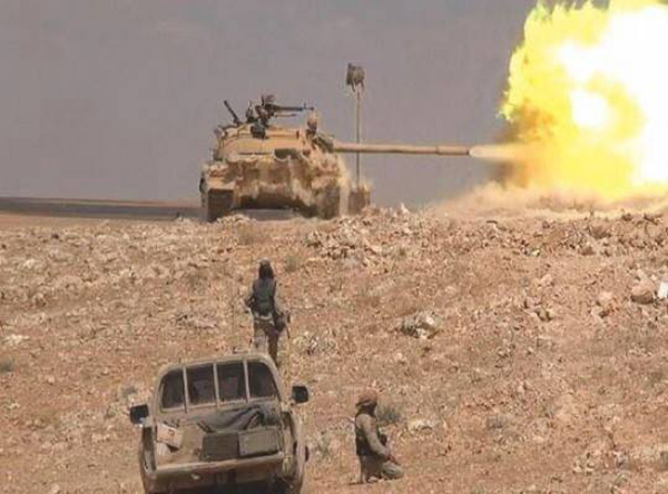 Syria's Army Advancing on Quraytayn, Clashing with ISIS