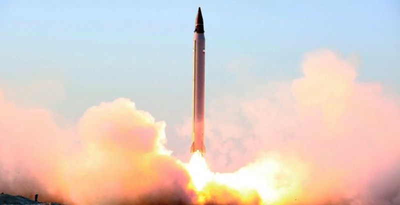 Iran test-fires missiles in response to the US sanctions