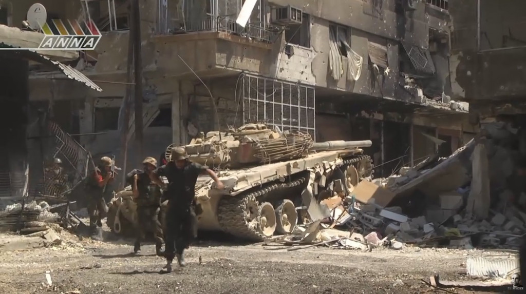 Syrian T-72 Tactics and the TOW