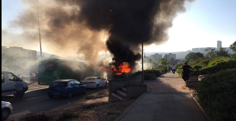 20 wounded in a bus explosion in Jerusalem