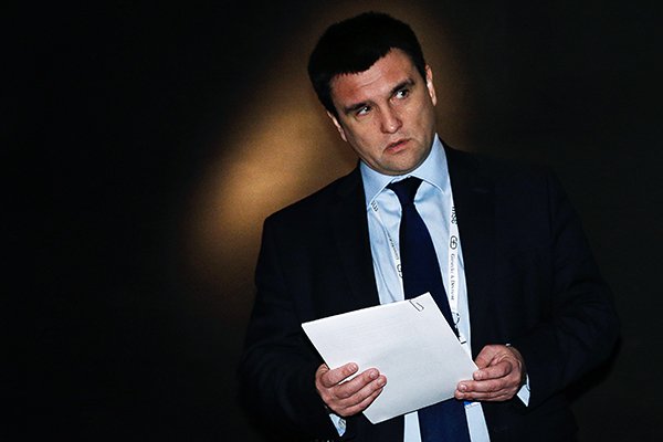 Photo caption: Pavel Klimkin. Photo Aleksandr Scherbak/TASS
