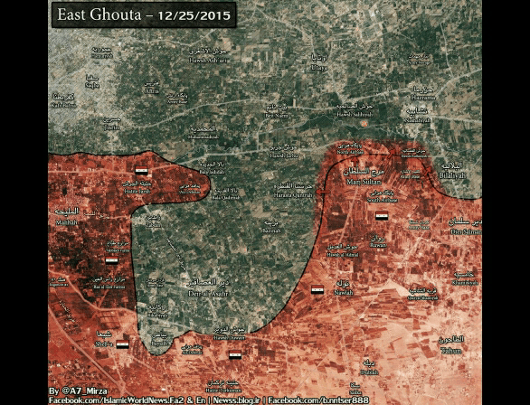 Syrian Army unearths large network of tunnels in the East Ghouta