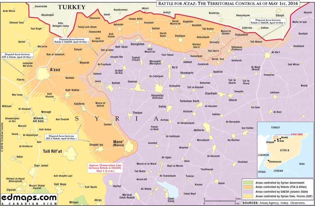 Syria_Battle_for_Azaz_May_1_6AM