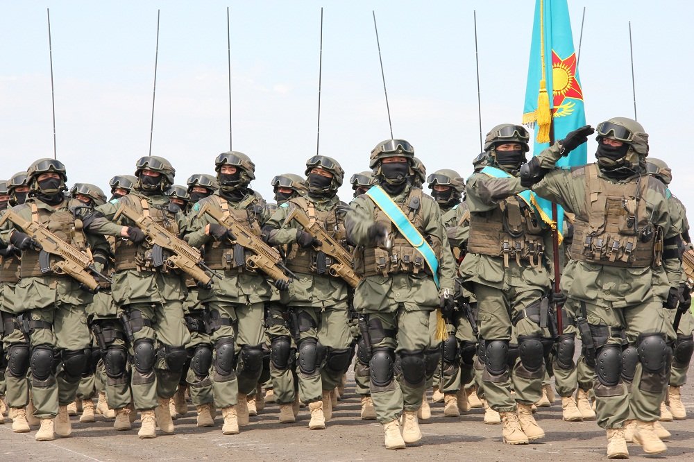 Kazakhstan's troops