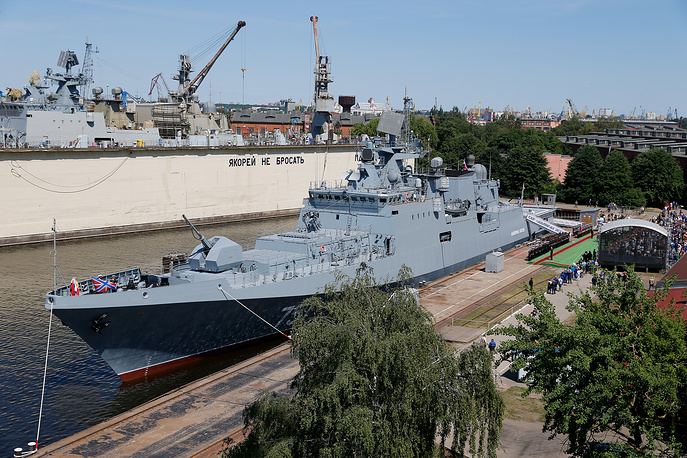 Russian Black Sea Fleet Gets New Admiral Essen frigate