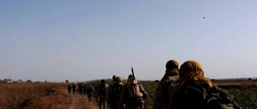 Militants in southern Aleppo