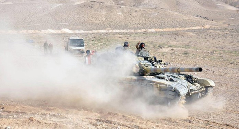 Syrian Army captures the strategic town of Arak in blitz offensive east of Palmyra