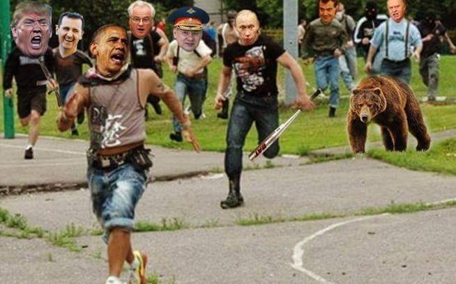 “Brother Barack, you made me lose my patience. My man, you gonna have to deal with unintended consequences. Here we go. Time to kick some butts.”