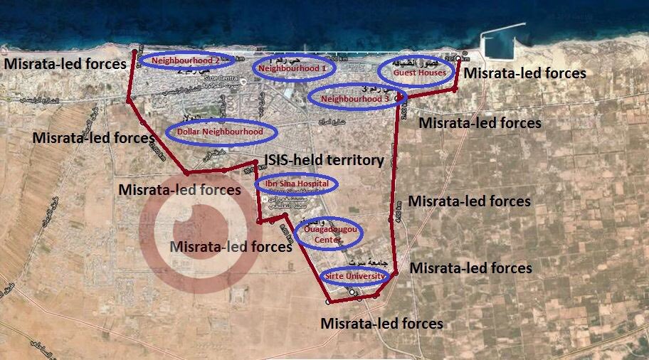 Libya: Misrata Forces Advancing on ISIS Stronghold of Sirte (Map, Video)