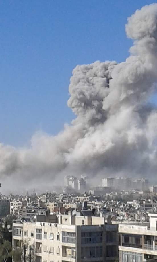 Huge Explosion in Aleppo's Leyramoon Neigborhood - #WARPHOTOS