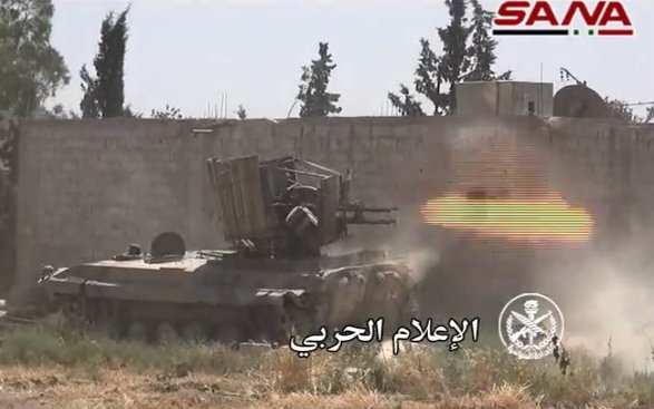 Syrian Army Engages Militants near Maydaa Town in East Ghouta (Photos, Video)
