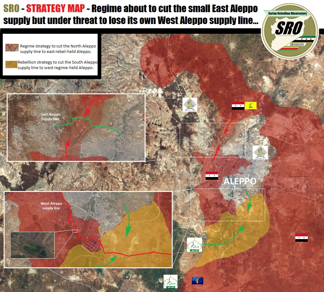 Anti-Assad Analysts Dream about Militants Major Counter Attack West of Aleppo City
