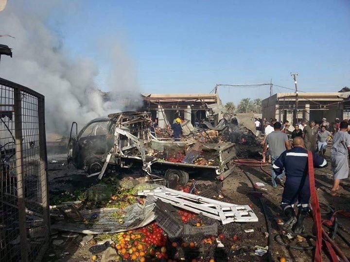 11 Killed, 37 Injured in ISIS Sucidide Bomber Attack at Food Market in Baghdad