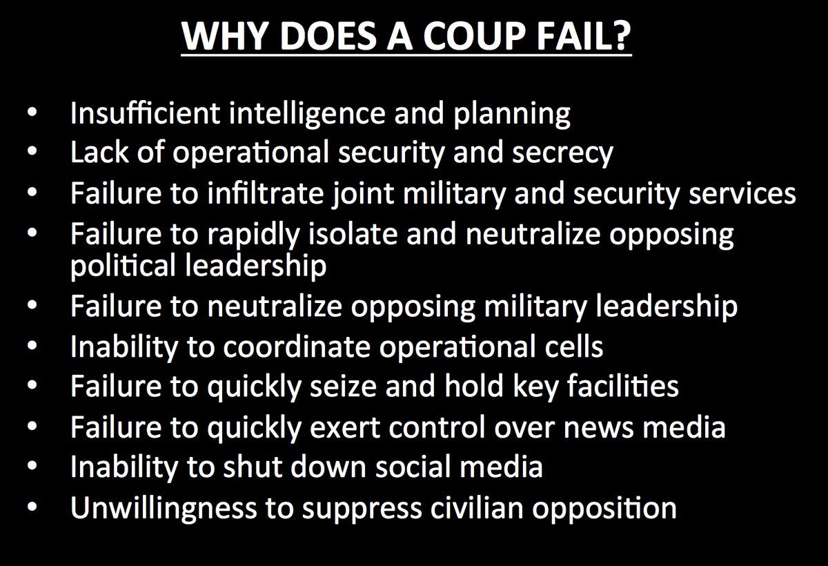Why Does Turkish Coup Fail?