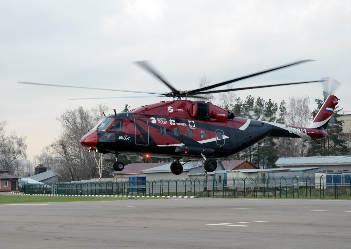 Helicopter Mi-38 Is Testing for Flights in Arctic