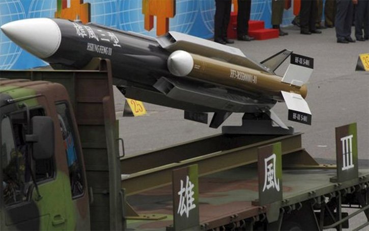 Taiwan's Hsiung Feng III supersonic anti-ship missile