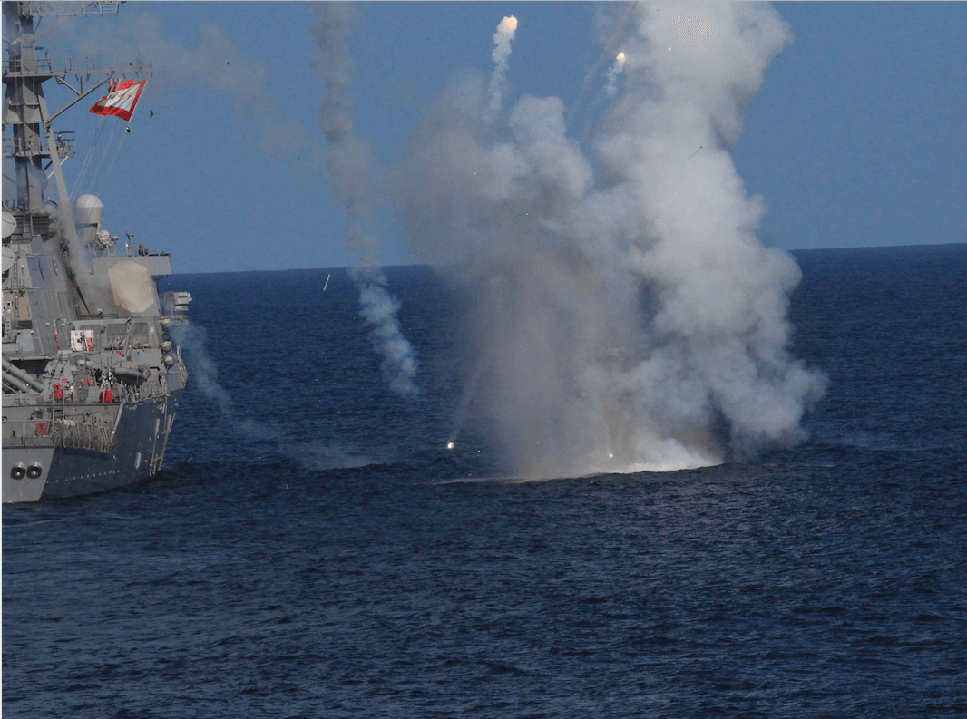 Destroyer USS The Sullivans Damaged After Missile Explodes After Launch