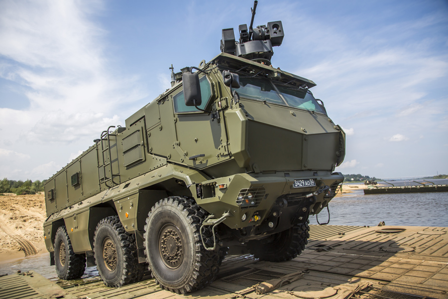 Russia Unveils MRAP Vehicle Typhoon with New Remote Controlled Turret (Photos)
