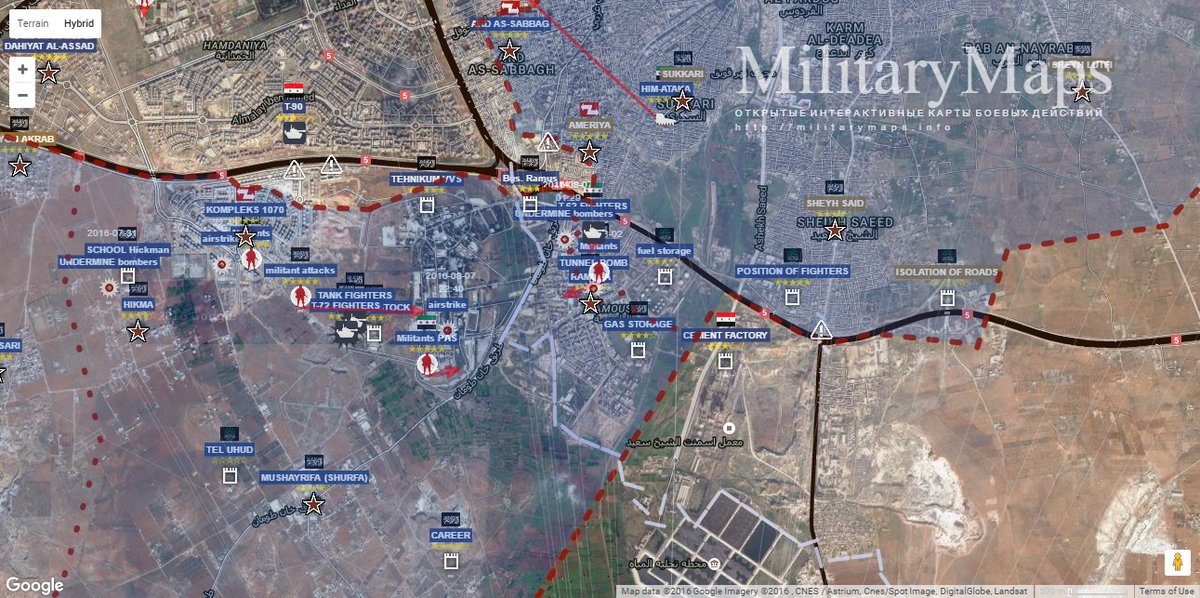 Overview of Military Situation in Aleppo City on August 8 (Maps, Videos)