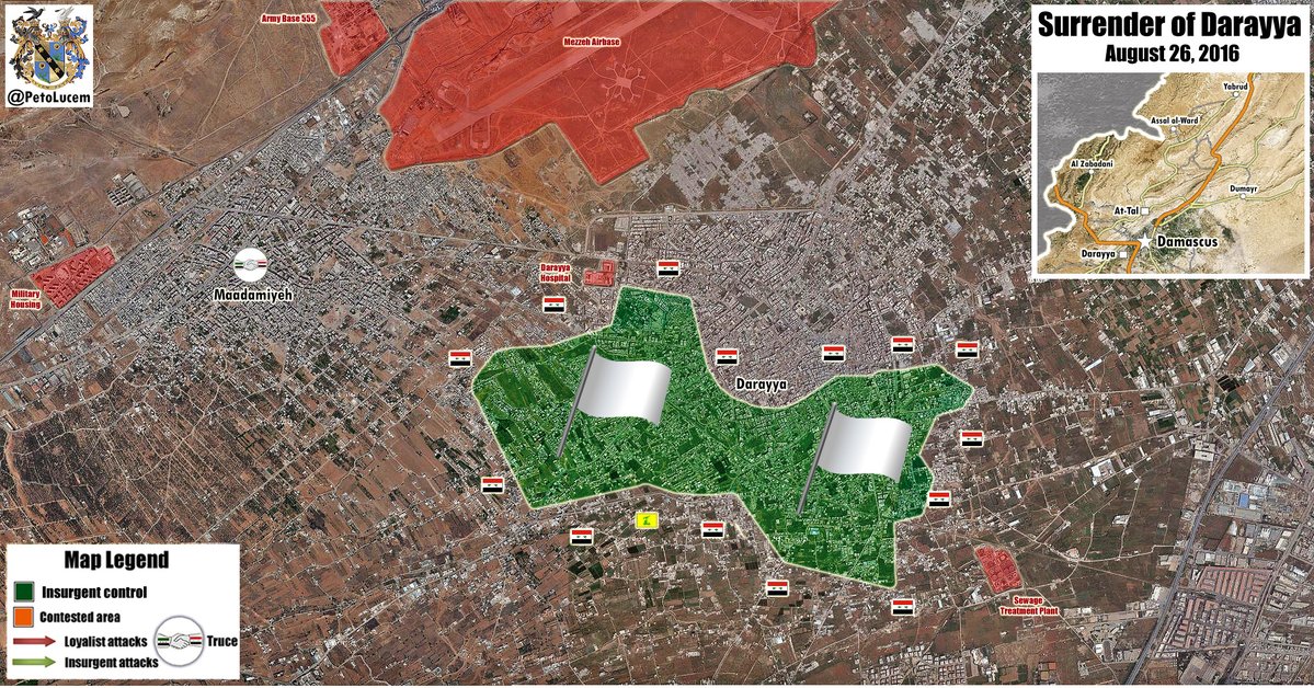 Overview of Military Situation in Syria on August 26