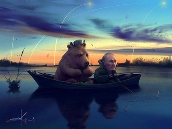 PutinAndBear