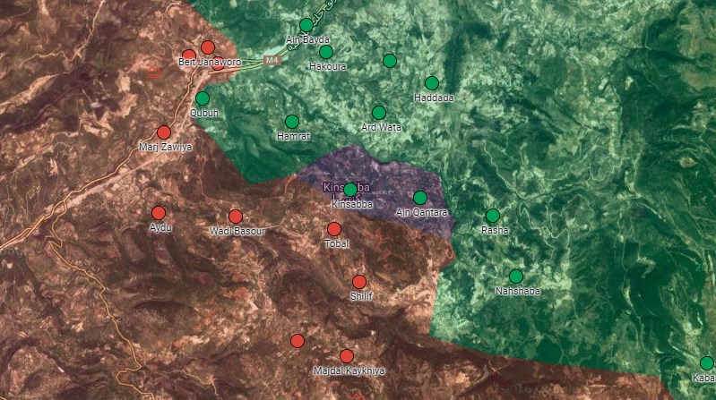 Syrian Army Liberate Kinsibba and al-Qantarah in Northern Latakia