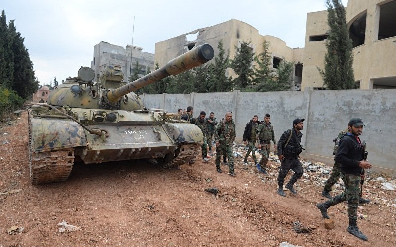 The-Syrian-army-recaptured-military-positions-in-southern-Aleppo-province