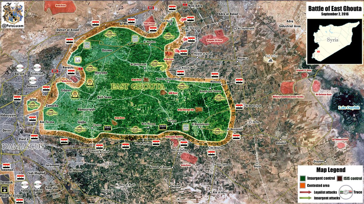 Overview of Military Situation in Syria on September 3