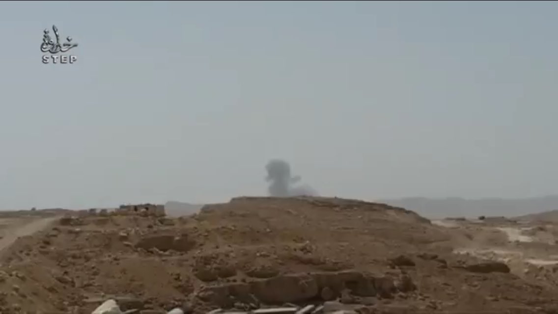 An alleged photo from the scene