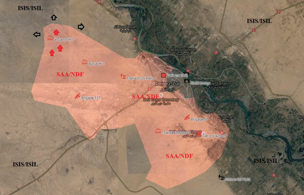 Syrian Army Regains Strategic Hill in Northwestern Deir Ezzor