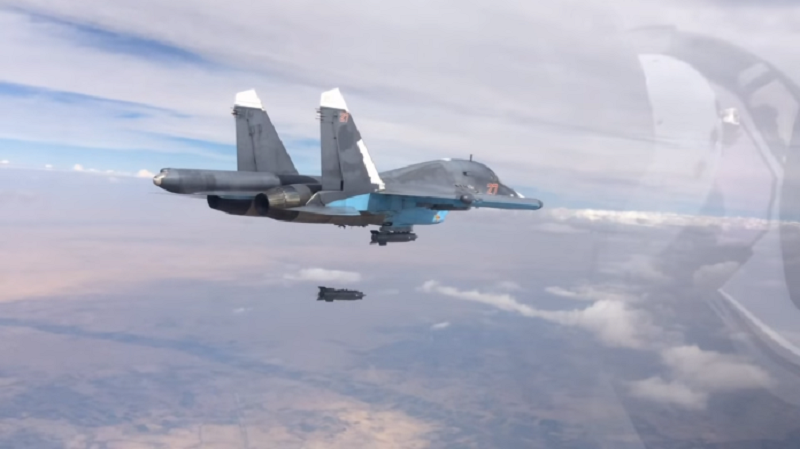 New Wave Of Russian Airstrikes Hit ISIS Terrorists In Central Syria
